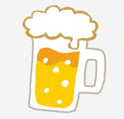 温泉　風呂上りの一杯　オフィスNEXT